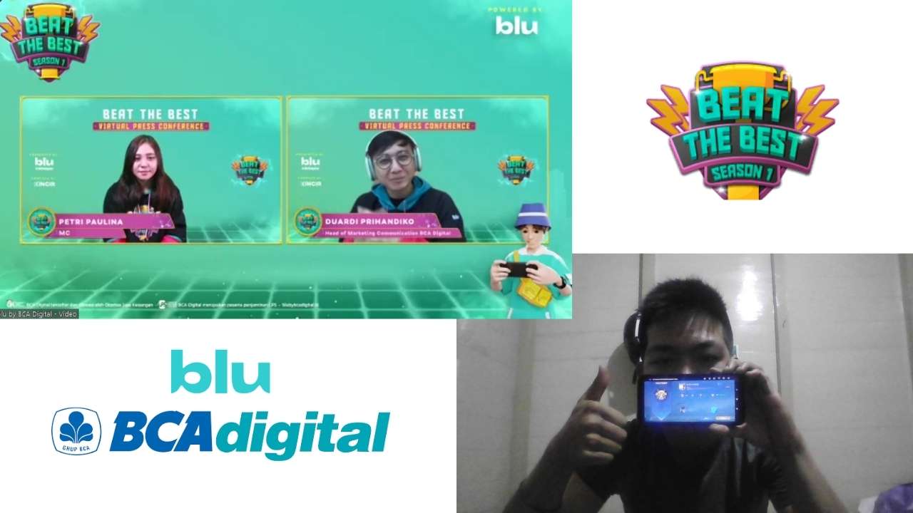 blu by BCA Digital press conference Beat the Best by blu